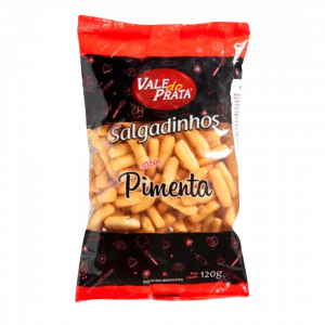 SALGADINHO PIMENTA 120G VALE DO PRATA