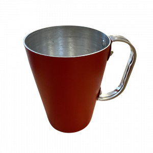 Mug rouge en Aluminium (350ml) : Style et Pratique dans Chaque Détail