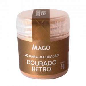 CORANTE ALIMENTAR DOURADO RETRO 5G