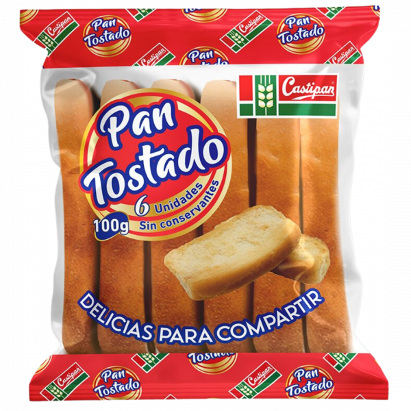 Pan Tostado 100g Castipan : Le Croquant Idéal pour Vos Repas