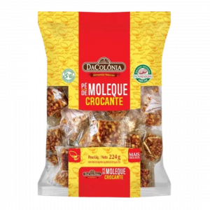 Pé de Moleque 224g Da Colônia - Mercado do Brasil