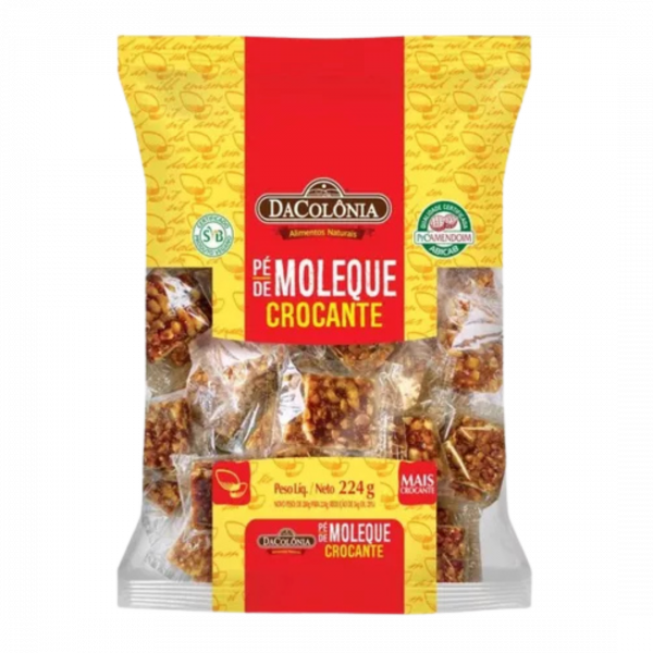 Pé de Moleque 224g Da Colônia - Mercado do Brasil