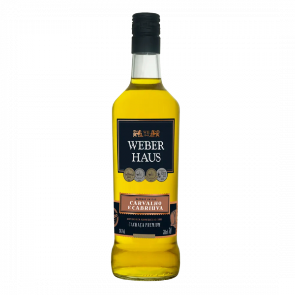 CACHAÇA WEBER HAUS CARVALHO E CABRIÚVA