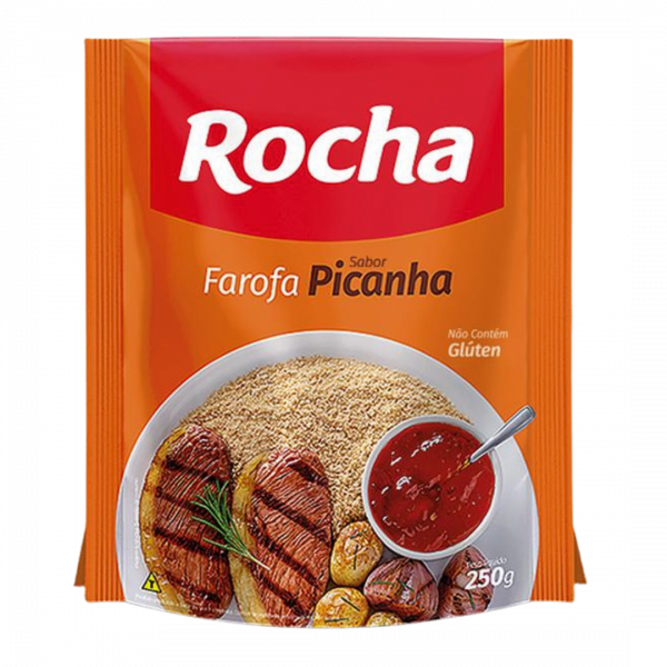 Farofa Picanha 250g Rocha - Mercado do Brasil