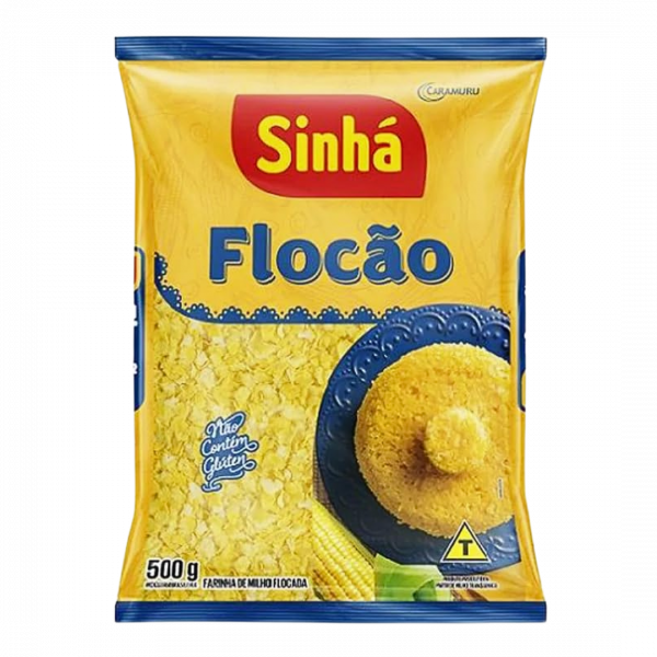 Flocão de Milho 500g Sinhá - Mercado do Brasil