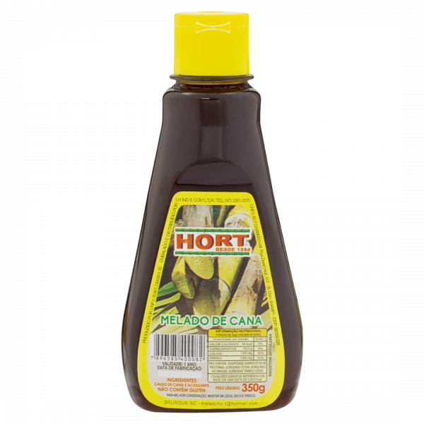 Melado de Cana 350g Hort - Mercado do Brasil