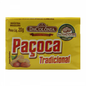 Paçoca Tradicional 18g Da Colônia