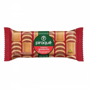 Biscoito Recheado Goiaba 75g Piraquê – Le goût brésilien dans un biscuit croustillant et fruité