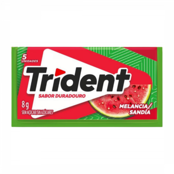 Chiclete Trident Melancia 8g - Mercado do Brasil