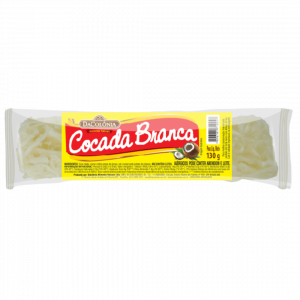 Cocada Branca 130g DaColônia – Douceur artisanale de noix de coco à la brésilienne