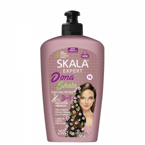 Crème de Coiffage Dona Skala 250g – Nutrition légère et définition pour cheveux bouclés et crépus