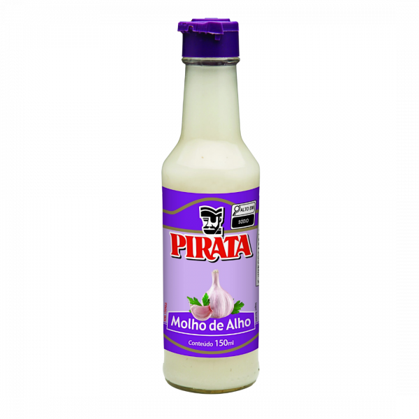 Molho de Alho Pirata 150ml - Mercado do Brasil