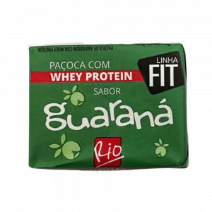 Paçoca com Whey Protein e Guaraná 22g - Mercado do Brasil