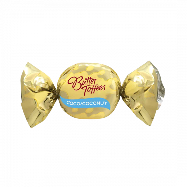 Bala Butter Toffees Coco 20g – Douceur tropicale dans un format individuel