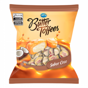 Bala Butter Toffees Coco 500g – Crémeux, fondant et saveur de coco dans chaque bouchée