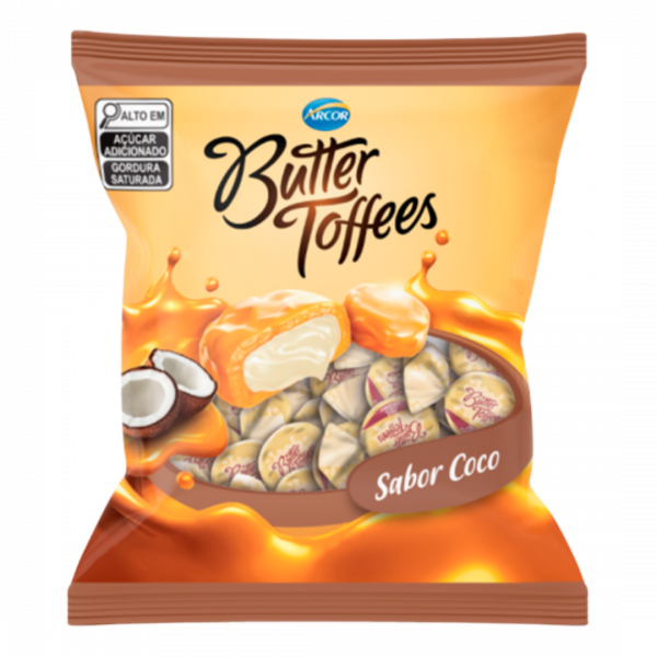 Bala Butter Toffees Coco 500g – Crémeux, fondant et saveur de coco dans chaque bouchée
