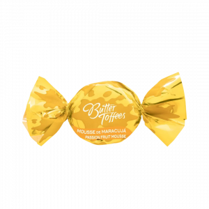 Bala Butter Toffees Mousse de Maracujá 20g – Goût tropical et douceur fondante dans un format pratique