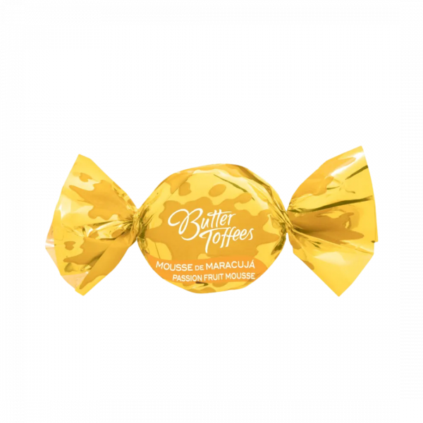 Bala Butter Toffees Mousse de Maracujá 20g – Goût tropical et douceur fondante dans un format pratique