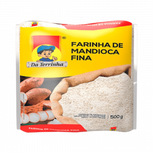 Farinha de Mandioca Fina 500g Da Terrinha