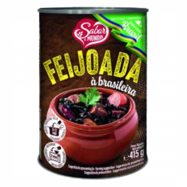Feijoada 415g Sabor ao Mundo – Le plat brésilien par excellence, prêt à déguster