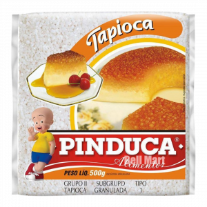Tapioca Granulé (Granulada) Pinduca 500g – L'Ingrédient Authentique pour vos Desserts Brésiliens