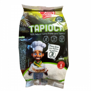 Tapioca 500g – Gomme de manioc prête à l’emploi pour une cuisine brésilienne rapide et sans gluten