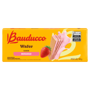 Wafer à la Fraise Bauducco 140g - Mercado do Brasil