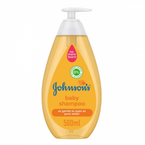 Shampooing Johnson's Baby 500ml – La Douceur Pure avec la Formule "Ne Pique Pas les Yeux"