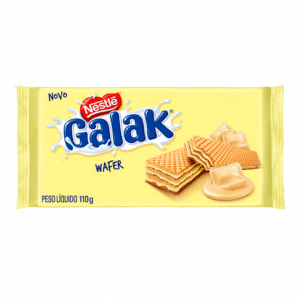 Gaufrette Wafer Galak Nestlé – Croustillant et Fondant au Chocolat Blanc