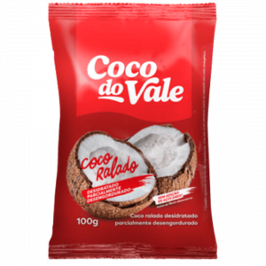 Noix de Coco Râpée Coco do Vale 100g - Mercado do Brasil