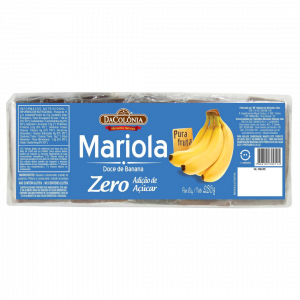 Pâte de Banane "Mariola" Zéro Sucre 230g Da Colônia - Mercado do Brasil