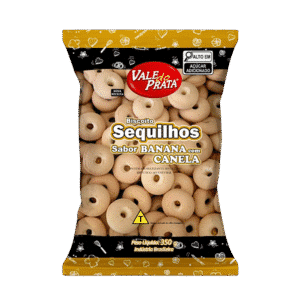 Biscuits sequilhos banane et cannelle Vale do Prata 350g - Mercado do Brasil
