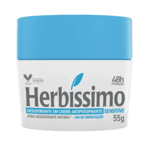 Déodorant crème Herbíssimo Sensitive 55g - Mercado do Brasil