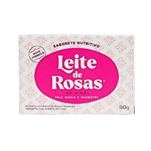 Savon Leite de Rosas, nettoie, purifie et parfume la peau avec une agréable fragrance florale au quotidien.